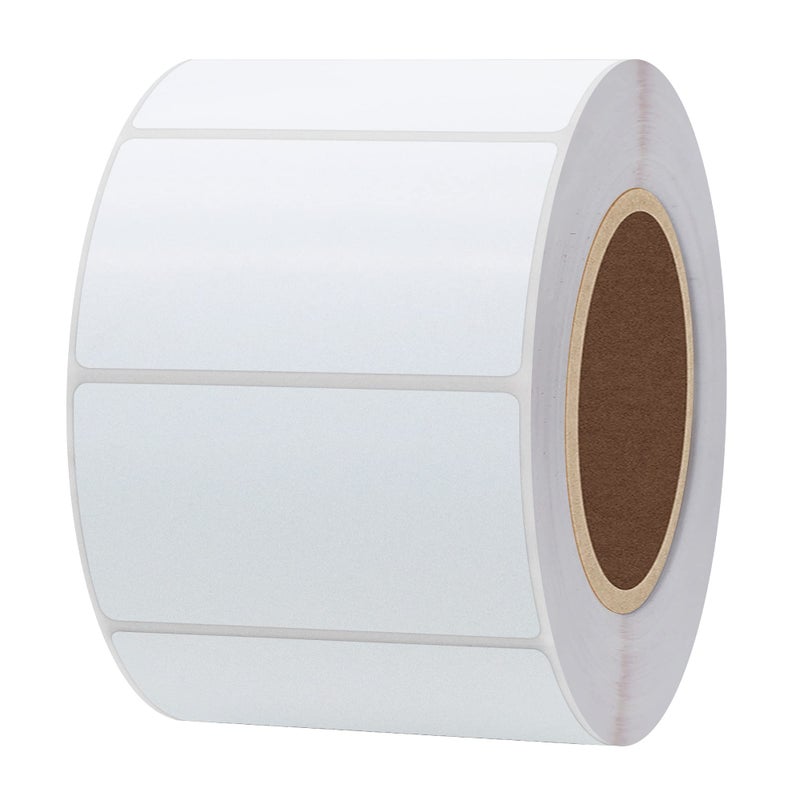 Hybsk 2.25x1.25 inch Direct Thermal Labels for Barcodes, Address, Compatible with Rollo Label Printer & Zebra Desktop Printers (2.25"x1.25",White) - Image 2